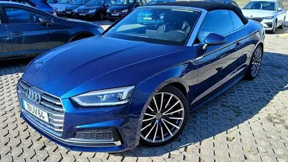 Usado Audi A5 190 HP (139 kW) 2018 Azul Cabrios