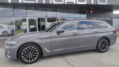 Cinza Usado 2021 BMW 520 Luxury Line Carrinha | € 38.500 (Preço justo)