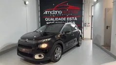 Preto Usado 2019 Citroën C3 PureTech Citadino | € 12.990 (Preço justo)