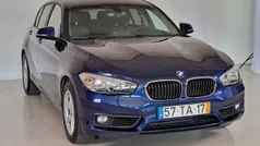 Azul Usado 2017 BMW 118 Sport Line Citadino | € 19.890 (Bom preço)