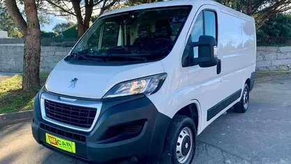 Branco Usado 2017 Peugeot Boxer Van | € 16.500 (Preço justo)