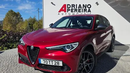 Vermelho Usado 2017 Alfa Romeo Stelvio Super SUV | € 25.990 (Preço justo)