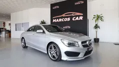 Cinza Usado 2015 Mercedes CLA180 AMG line Sedan | € 19.900 (Preço justo)