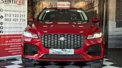 Vermelho Usado 2021 Jaguar F-Pace SUV | € 49.990 (Preço justo)