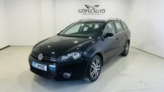 Preto Usado 2010 VW Golf VI Carrinha | € 5.890 (Preço justo)