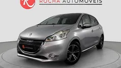 Cinza Usado 2014 Peugeot 208 Active Citadino | € 8.500 (Bom preço)