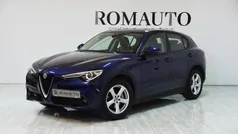Azul Usado 2017 Alfa Romeo Stelvio Super SUV | € 27.800 (Preço justo)