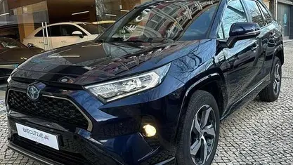 Azul Usado 2021 Toyota RAV4 Hybrid SUV | € 39.500 (Preço justo)