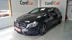 Preto Usado 2015 Mercedes A180 AMG line | € 18.750 (Preço justo)