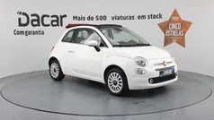 Branco Usado 2020 Fiat 500C Lounge Cabrios | € 9.899 (Bom preço)