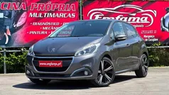 Cinza Usado 2018 Peugeot 208 Active Citadino | € 11.950 (Preço justo)