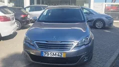 Cinza Usado 2017 Peugeot 308 Style Carrinha | € 12.500 (Preço justo)