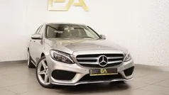 Cinza Usado 2015 Mercedes C200 AMG line Carrinha | € 17.980 (Preço justo)