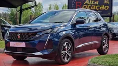 Azul Usado 2021 Peugeot 3008 | € 21.750 (Preço justo)