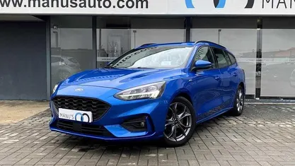 Azul Usado 2021 Ford Focus ST-Line Carrinha | € 16.990 (Preço justo)