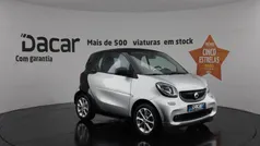 Cinza Usado 2017 Smart ForTwo Coupé Coupé | € 10.399 (Preço justo)