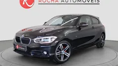 Preto Usado 2015 BMW 118 Sport Line Citadino | € 14.990 (Bom preço)