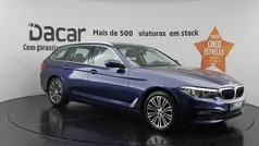 Azul Usado 2018 BMW 520 Sport Line Carrinha | € 26.999 (Preço justo)