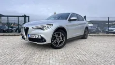 Cinza Usado 2019 Alfa Romeo Stelvio Super SUV | € 24.990 (Bom preço)
