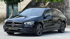 Preto Usado 2020 Mercedes CLA250e Shooting Brake AMG line Carrinha | € 27.990 (Super Preço)