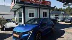 Azul Usado 2020 Peugeot e-208 GT Citadino | € 24.870 (Preço justo)