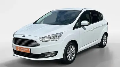 Branco Usado 2019 Ford C-MAX Titanium Monovolume | € 16.490 (Preço justo)
