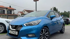 Azul Usado 2017 Nissan Micra N-Connecta Citadino | € 10.950 (Bom preço)