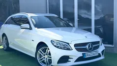 Branco Usado 2020 Mercedes C300 AMG line Carrinha | € 25.350 (Bom preço)