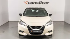 Branco Usado 2018 Nissan Micra Acenta Citadino | € 10.980 (Preço justo)