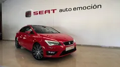 Vermelho Usado 2014 Seat Leon FR Citadino | € 16.590 (Bom preço)