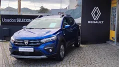 Azul Usado 2022 Dacia Sandero Comfort Citadino | € 15.380 (Preço justo)