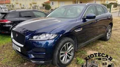 Azul Usado 2017 Jaguar F-Pace SUV | € 25.500 (Bom preço)