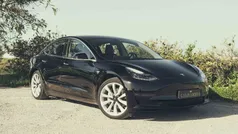 Preto Usado 2020 Tesla Model 3 Long Range Sedan | € 29.990 (Bom preço)