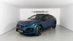 Azul Usado 2024 Peugeot 408 GT-line SUV | € 34.980 (Preço justo)