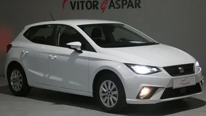 Usado Seat Ibiza Style 95 HP (69 kW) 2022 Branco Citadino