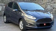 Cinza Usado 2015 Ford Fiesta Titanium Citadino | € 8.990 (Preço justo)