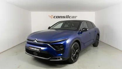 Azul Usado 2022 Citroën C5 X Carrinha | € 25.980 (Preço justo)