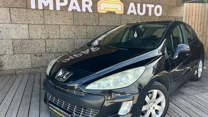 Preto Usado 2008 Peugeot 308 Citadino | € 5.250 (Preço justo)