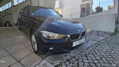 Azul Usado 2014 BMW 318 Luxury Line Carrinha | € 13.990 (Bom preço)