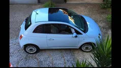 Azul Usado 2008 Fiat 500 Citadino | € 5.150 (Bom preço)