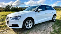 Branco Usado 2018 Audi A3 S-Line Carrinha | € 20.000 (Preço justo)