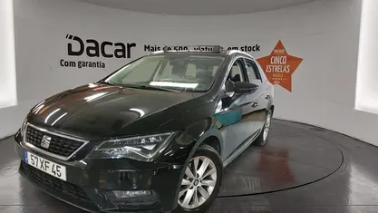 Usado Seat Leon ST 115 HP (84 kW) 2019 Preto Carrinha