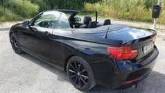 Preto Usado 2016 BMW 218 Cabrios | € 20.900 (Preço justo)