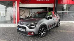 Cinza Usado 2021 Citroën C3 PureTech Citadino | € 14.980 (Preço justo)