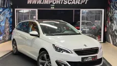 Branco Usado 2016 Peugeot 308 Allure Carrinha | € 14.999