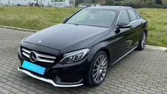 Preto Usado 2015 Mercedes C250 AMG line | € 26.750 (Preço justo)