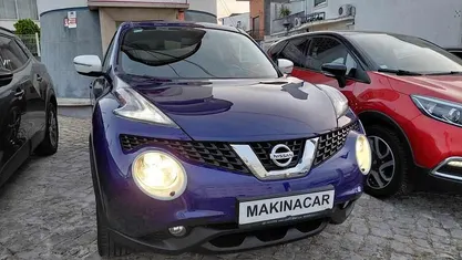 Azul Usado 2017 Nissan Juke SUV | € 13.350 (Preço justo)