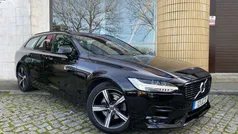 Preto Usado 2018 Volvo V90 R-Design Carrinha | € 26.900 (Preço justo)