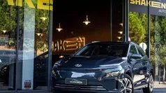 Azul Usado 2022 Hyundai Kauai Premium SUV | € 22.990 (Bom preço)