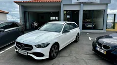 Branco Usado 2022 Mercedes C220 Avantgarde Carrinha | € 39.990 (Preço justo)